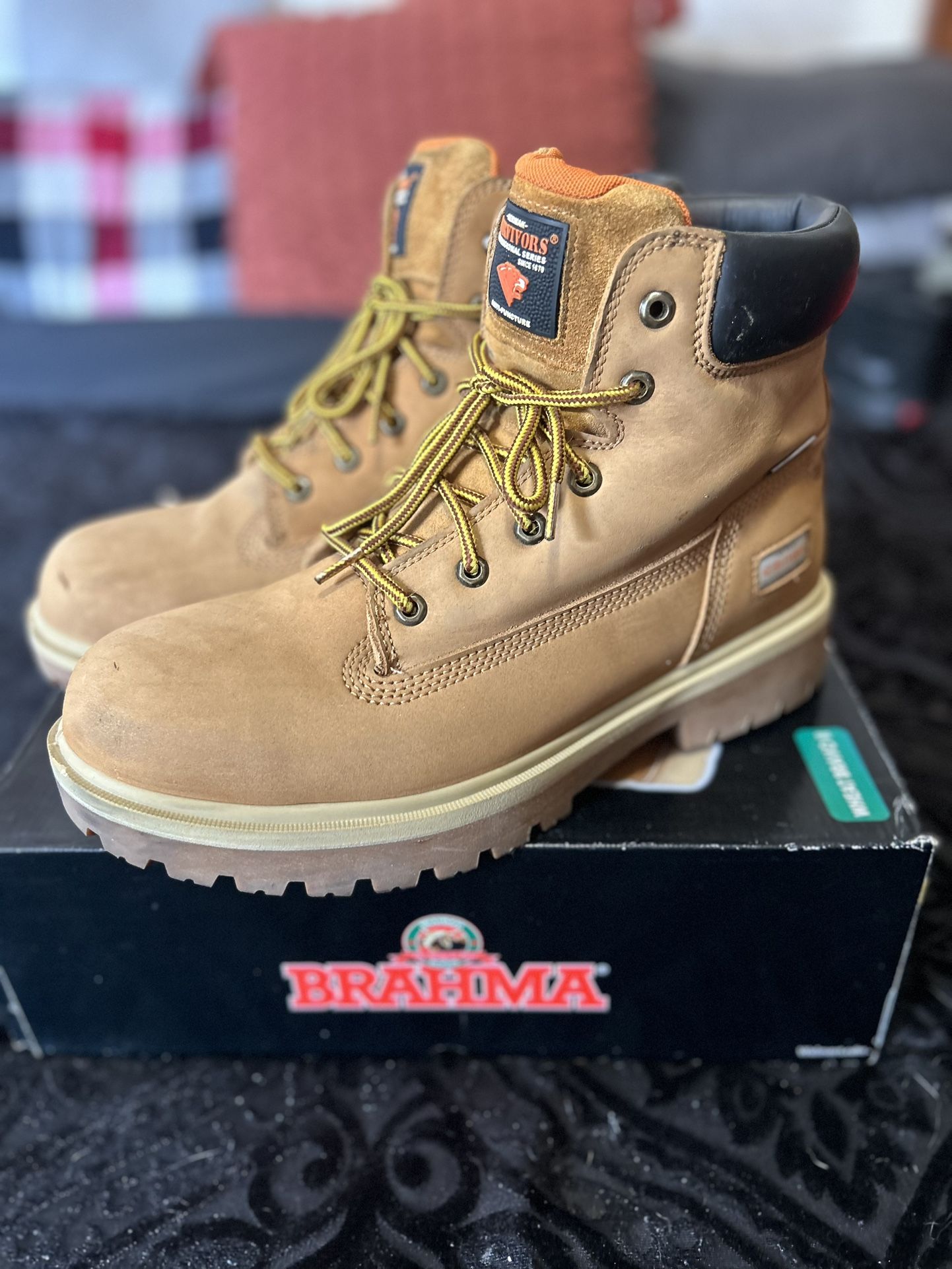 Herman Survivors Pro Series Men's Driller Waterproof 6" Steel Toe Work Boots
