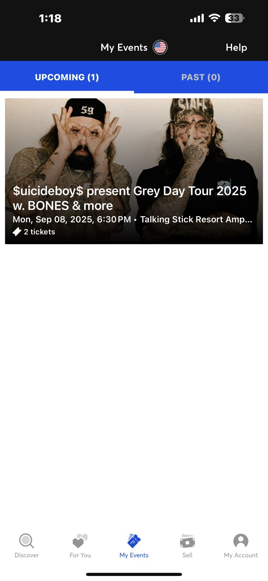 greyday ticket