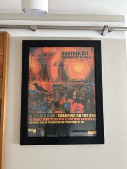 Framed Brother Ali Poster