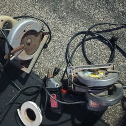 Skill Saw and Drill