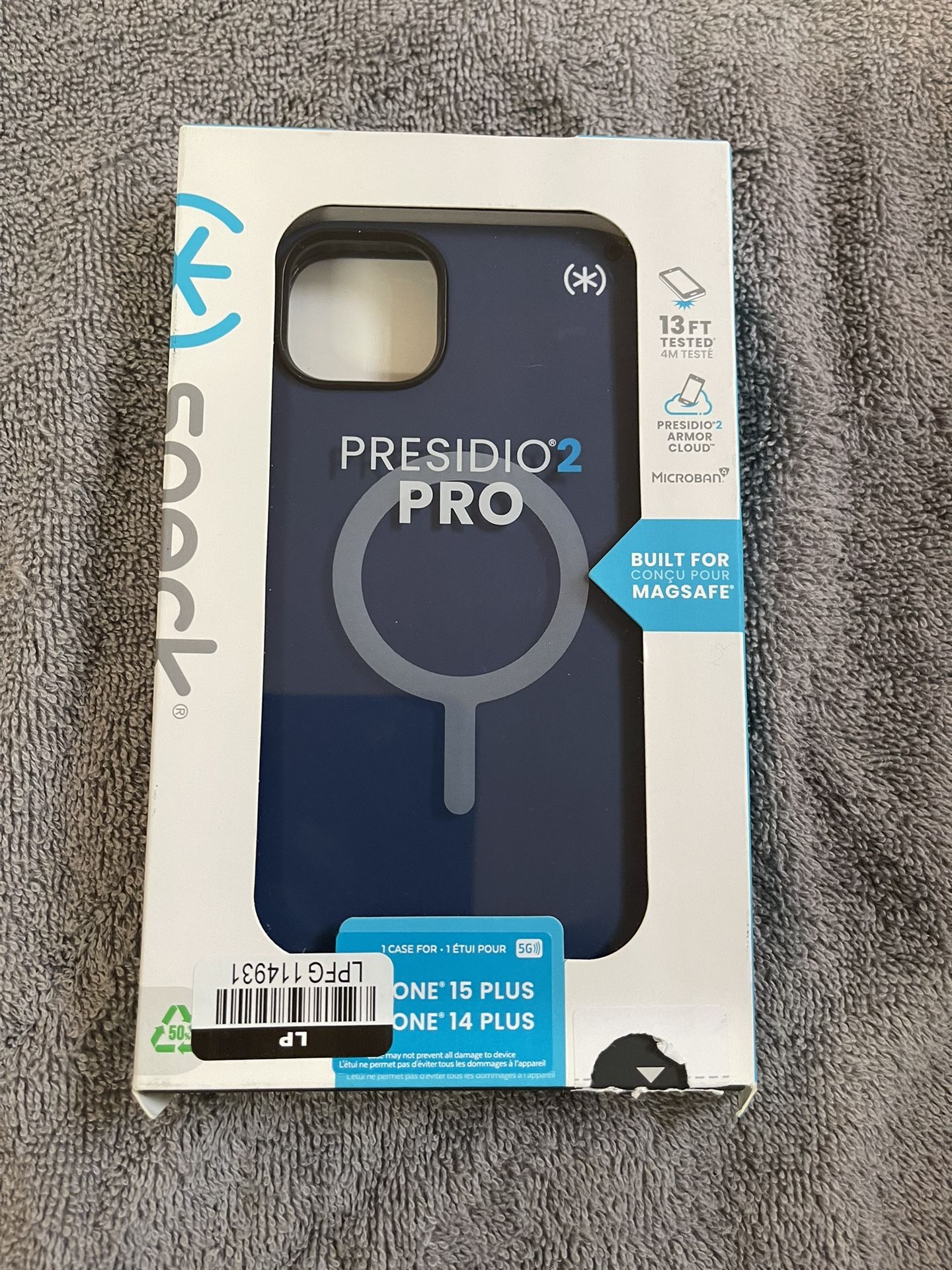 Speck Apple iPhone 15 Plus/iPhone 14 Plus Presidio 2 Pro with MagSafe