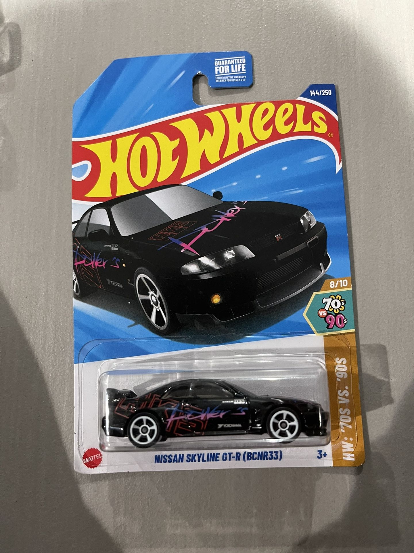 HOT WHEELS: NISSAN SKYLINE GT-R [BCNR33]