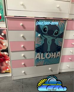 Lilo and stitch closet wardrobe dresser ropero armoire Nuevo