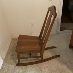 Petite Antique Rocking Chair