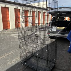 Bird Cage  Four Openings 6foot High