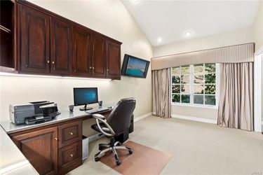 Oak Built In Office Cabinets