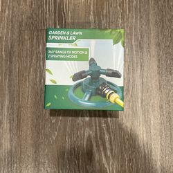 Garden Sprinkler, Adjustable 360 Degree Rotation Lawn Sprinkler