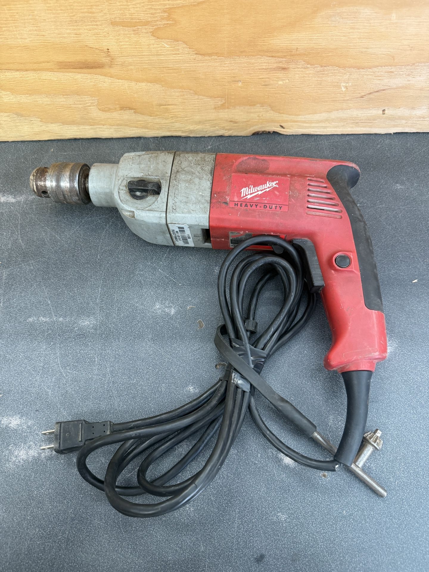 Milwaukee Corded 1/2” Hammer Drill (w/ Key)