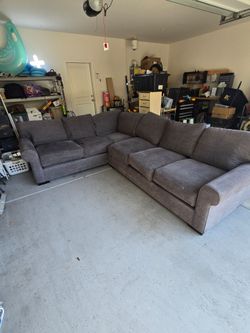 Down Feather Sectional 132" x 102"