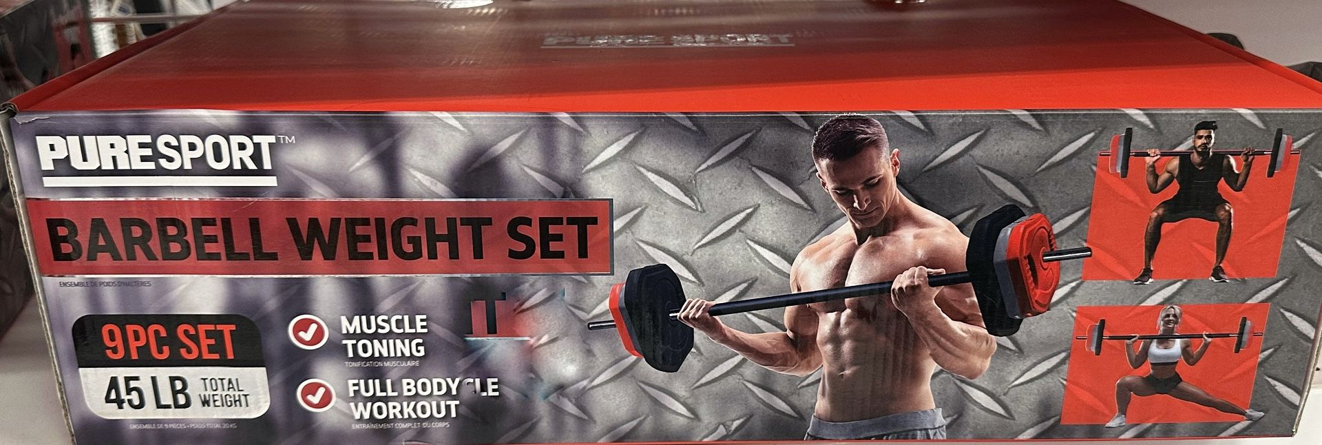 Barbell Weight Set PureSport
