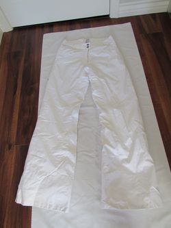 Women's XS White Snowboard Ski Pants, Wed'ze