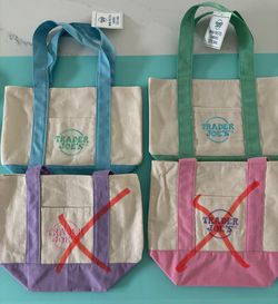 Trader Joe’s Mini Canvas Totes