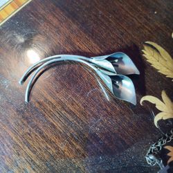 Vintage Brooch Sterling 