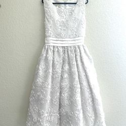 Embroidered Girls’ Easter/Flower Girl Dress Size 12