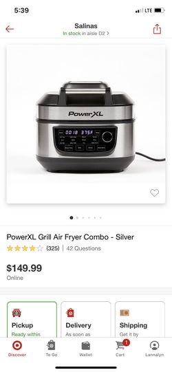 Air Fryer and Grill combo