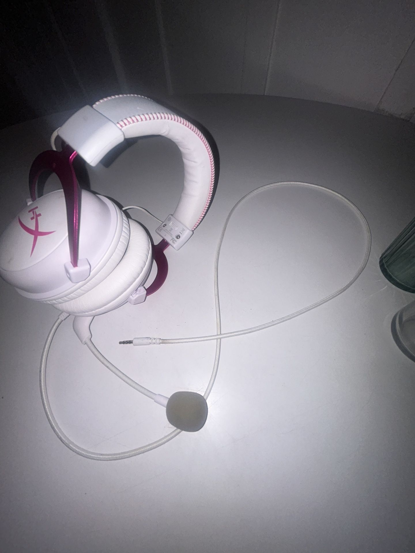 Pink HyperX Gaming Headset Cloud II