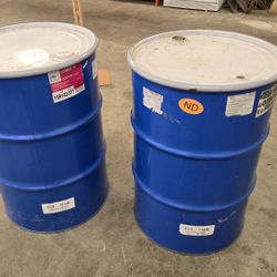 50 Gallon Drums, $25.00 Each