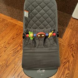 Baby Bjorn Bouncer With Toy Bar Attachment 