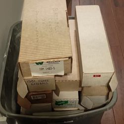 Tote Full Of Baseball Cards