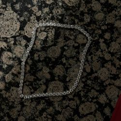 Diamond Tennis Chain 6.5mm 