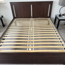 IKEA Queen Songesand Bed Frame