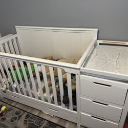 Graco Hadley 5-in-1 Crib In White