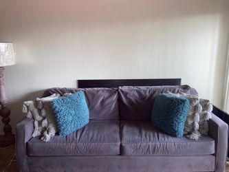 Lavender Sofa and Lavender Matching Loveseat set