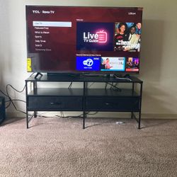 55in tv & Stand