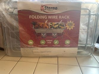 Sterno Folding Wire Rack