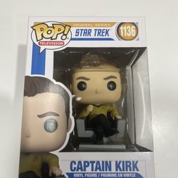 Star Trek Funko Pop Captain Kirk 1136
