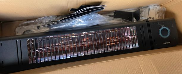 East Oak 1500w Premium Electric Wall Mount Heater