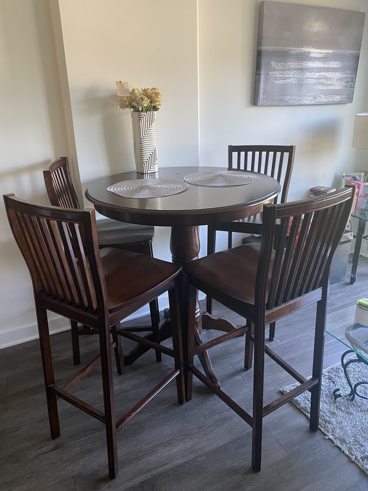 Dining Table With Four Chairs Furniture