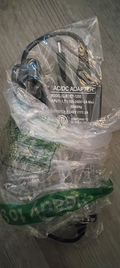 Ebike Escooter 42 Volt 2A Charger Brand New