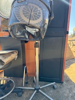 Salon hood dryer