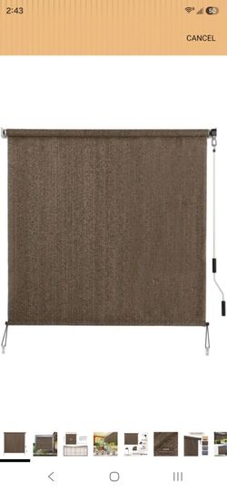 Roller sunshade
