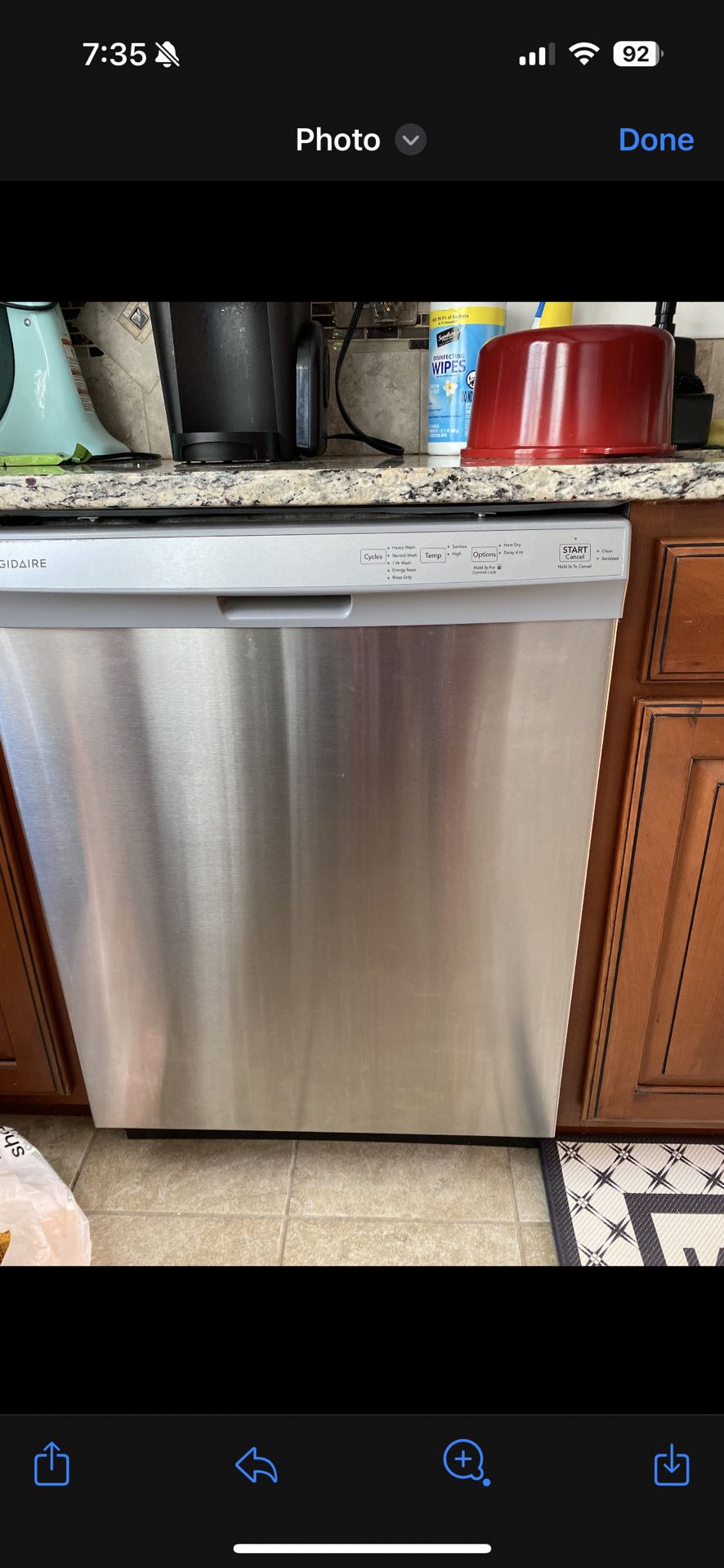 Frigidaire Dishwasher $90 OBO