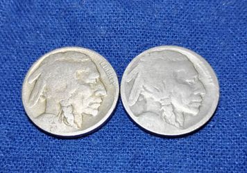 Buffalo head nickels, 2