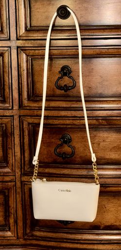 Calvin Klein Hayden Mini Saffiano Leather Crossbody Bag