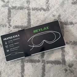 NEW- Heated eye Mask For Dry Eyes, Migraines, Styes