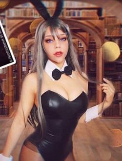 Large  Bunny Costume Adult Anime Cosplay Lingerie Goth Sexy Bunny Suit Bodysuit Outfit For Halloween Rave Club