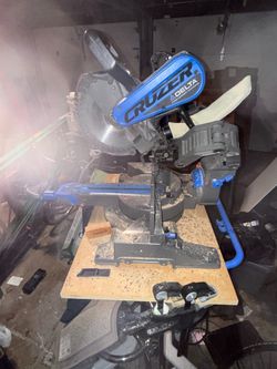 Delta CRUZER 10” Dual-Bevel Sliding Compound Miter Saw w/ Custom Rolling Stand