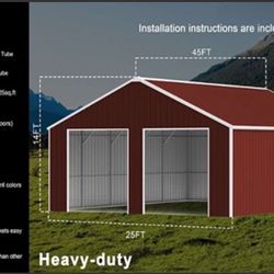 45 X 25 Metal Building 