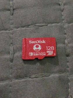 128gb Micro SD Card Official Nintendo edition Fully Working and Tested Like New - Works with phones, computers, Nintendo Switch
