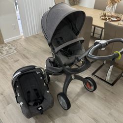 Stokee xplory and car seat