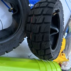 E Scooter Dirt Tires With Tubes 255x80