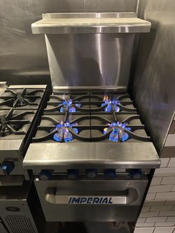 Imperial 4 Burner Range