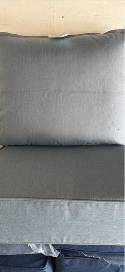 Light Blue Patio Cushion