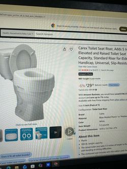 Toilet riser