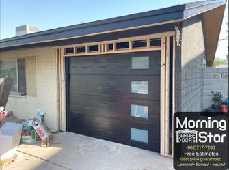 Flush-Textured Garage Doors