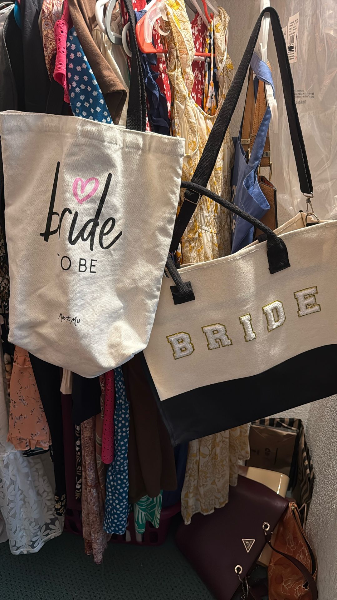 Bride Tote And Hand Bag